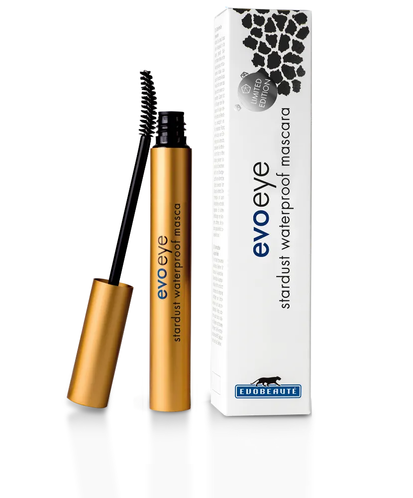 Máscara de pestañas Waterproof Evoeye efecto polvo de estrellas
